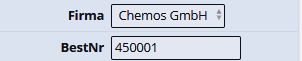 Firmen und Bestellnummer (Produktnummer) im Gefahrstoffverzeichnis